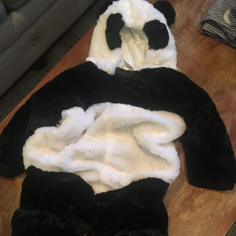 Panda costume 2-3t